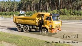  Presentation with dump truck - 