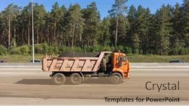  Presentation with dump truck - 