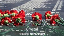  Presentation with language - PPT theme having russian-language-phrase-sergeant-major background and a dark gray colored foreground