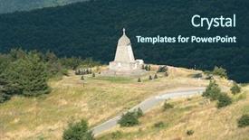  Presentation with bulgarian history - Slides with russians aided by bulgarian background and a ocean colored foreground