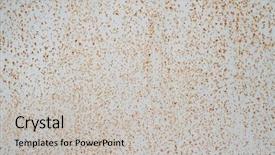  Presentation with metal corrosion - Cool new presentation theme with rust abstract metal corrosion backdrop and a light gray colored foreground