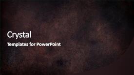  Presentation with metal corrosion - Amazing presentation design having rust metal texture background backdrop and a wine colored foreground