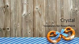  Presentation with oktoberfest beers - Presentation having rustic background for oktoberfest background and a coral colored foreground
