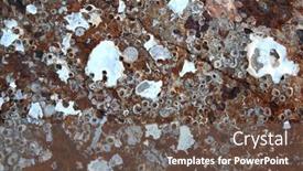  Presentation with metal - Slides featuring rustic-background-rusty-metal-old background and a tawny brown colored foreground