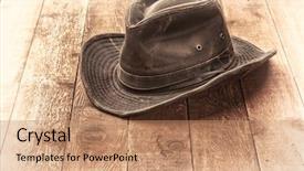  Presentation with barn wood - Presentation with rustic red barn wood sepia background and a coral colored foreground