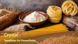  Presentation with design rustic wood wall texture - Cool new slides with rustic style element for design backdrop and a red colored foreground