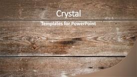  Presentation with wood rustic - Presentation theme with rustic weathered old painted wood background and a violet colored foreground