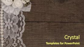  Presentation with rustic - Cool new presentation theme with rustic wedding - vintage holiday background backdrop and a tawny brown colored foreground