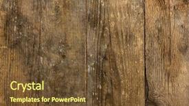  Presentation with wood rustic - Audience pleasing slides consisting of rustic wood background close up backdrop and a tawny brown colored foreground