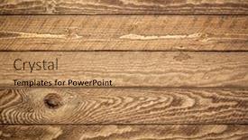  Presentation with wood planks - PPT theme having rustic-wooden-background-planks background and a coral colored foreground