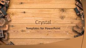  Presentation with rustic - PPT layouts enhanced with rustic-wooden-background-with-random background and a coral colored foreground