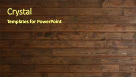  Presentation with rustic - PPT theme with rustic wooden planks background background and a tawny brown colored foreground