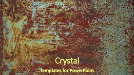  Presentation with chrome aluminium texture metal - Beautiful PPT layouts featuring rusty metal texture background vintage backdrop and a tawny brown colored foreground