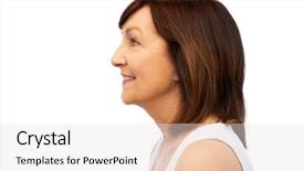  Presentation with rhinoplasty - PPT theme consisting of beauty rhinoplasty and old people background and a sky blue colored foreground