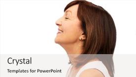  Presentation with rhinoplasty - Beautiful PPT layouts featuring beauty rhinoplasty and old people backdrop and a lemonade colored foreground