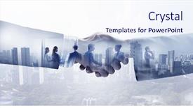  Presentation with modern - Beautiful slide deck featuring rythm of modern business backdrop and a sky blue colored foreground