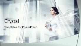  Presentation with modern - Presentation theme with rythm of modern tendencies mixed background and a  colored foreground