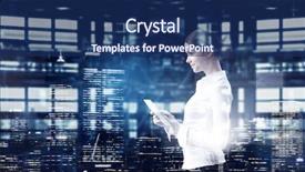  Presentation with modern - Cool new presentation design with rythm of modern tendencies mixed backdrop and a navy blue colored foreground