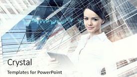  Presentation with modern - Colorful PPT theme enhanced with rythm of modern tendencies mixed backdrop and a  colored foreground