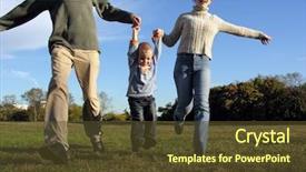  Presentation with father - Beautiful PPT theme featuring max s - boy and parent's hands father's backdrop and a tawny brown colored foreground