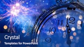  Presentation with old way new way - Beautiful PPT layouts featuring congrat s - new year's at midnight backdrop and a  colored foreground