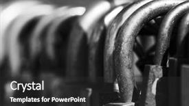  Presentation with old rusty pipe - Audience pleasing presentation theme consisting of s b - old rusty padlocks on bridge backdrop and a dark gray colored foreground