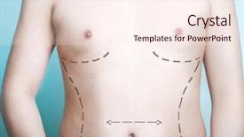  Presentation with dry pineapple close up many - Slide deck featuring s body with plastic surgery background and a cream colored foreground