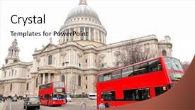  Presentation with paul - Audience pleasing presentation theme consisting of s cathedral in london england backdrop and a white colored foreground