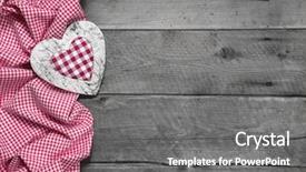  Presentation with wedding invitation card - Beautiful presentation design featuring s day birthday or wedding backdrop and a gray colored foreground