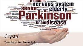  Presentation with genetic disease - Slide set having s disease healthcare nervous system background and a soft green colored foreground