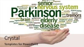  Presentation with genetic disease - Presentation theme consisting of s disease healthcare nervous system background and a coral colored foreground