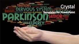  Presentation with genetic disease - Beautiful slides featuring s disease healthcare nervous system backdrop and a black colored foreground