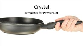  Presentation with hand holding colorful brain sketch - Amazing slides having s hand holding a fry backdrop and a  colored foreground