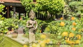  Presentation with bangkok - Audience pleasing presentation design consisting of s house at bangkok thailand backdrop and a yellow colored foreground