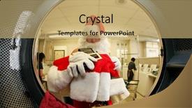  Presentation with laundromat - PPT theme featuring shot with a fish eye background and a  colored foreground