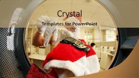  Presentation with laundromat - Theme with shot with a fish eye background and a coral colored foreground