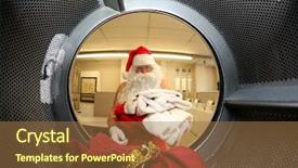  Presentation with laundromat - Theme enhanced with shot with a fish eye background and a  colored foreground