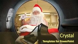  Presentation with laundromat - Audience pleasing PPT layouts consisting of shot with a fish eye backdrop and a  colored foreground