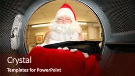  Presentation with laundromat - PPT layouts enhanced with shot with a fish eye background and a wine colored foreground