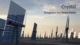  Presentation with sun energy - PPT theme enhanced with s rays to provide alternative background and a light gray colored foreground