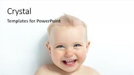  Presentation with studio - PPT layouts with s smiley face studio shot background and a white colored foreground