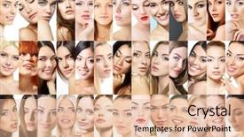  Presentation with latino - Amazing presentation design having s curity - set of beautiful women's studio backdrop and a coral colored foreground