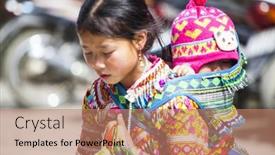  Presentation with hmong - Audience pleasing slide deck consisting of sa-pa-vietnam-march-15 backdrop and a coral colored foreground