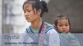  Presentation with ethnic minority - Amazing PPT theme having sa-pa-vietnam-march-15 backdrop and a  colored foreground