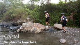  Presentation with adventure river - 