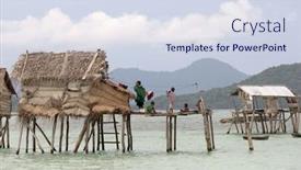  Presentation with sabah - Presentation theme with sabah-malaysia-sept-09 background and a  colored foreground