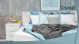  Presentation with bedroom modern - Audience pleasing PPT layouts consisting of sabana - modern bedroom in pastel tones backdrop and a  colored foreground