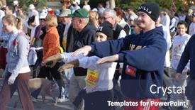 Presentation with thanksgiving - Beautiful presentation theme featuring sacramento-ca-november-26-young backdrop and a ocean colored foreground