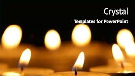  Presentation with candles - Cool new PPT layouts with sacred candles backdrop and a black colored foreground