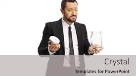  Presentation with sad - Beautiful PPT layouts featuring sad-businessman-holding-a-glass backdrop and a light gray colored foreground